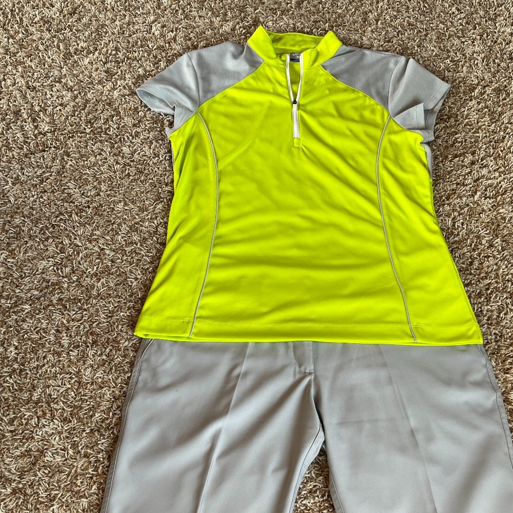 Womens Golf Outfit Top and shorts